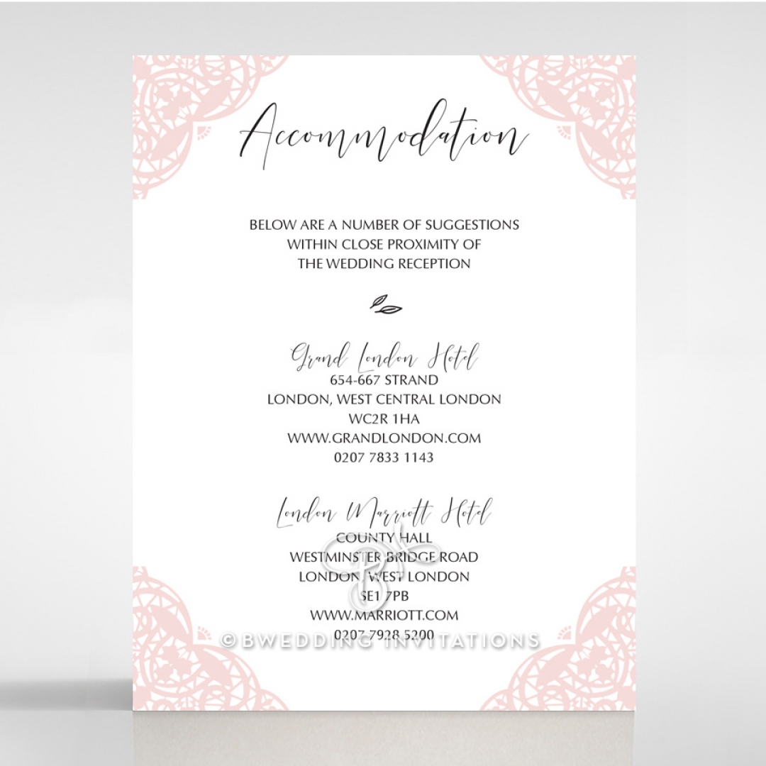 Rustic Elegance accommodation invite