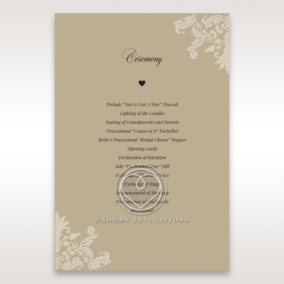 golden-beauty-order-of-service-ceremony-stationery-invite-card-DG18019