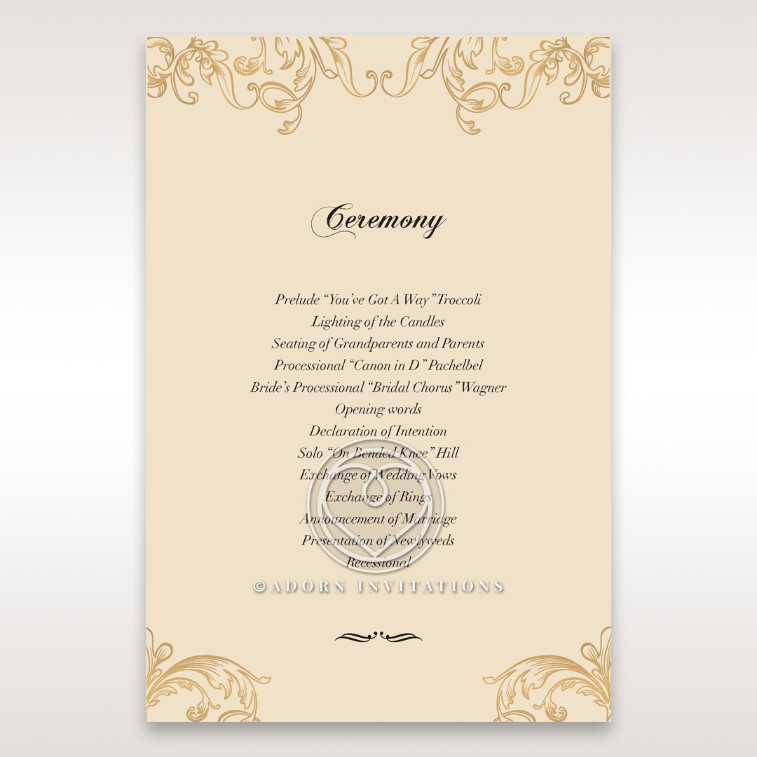 golden-charisma-wedding-stationery-order-of-service-ceremony-invite-card-DG114106-YW