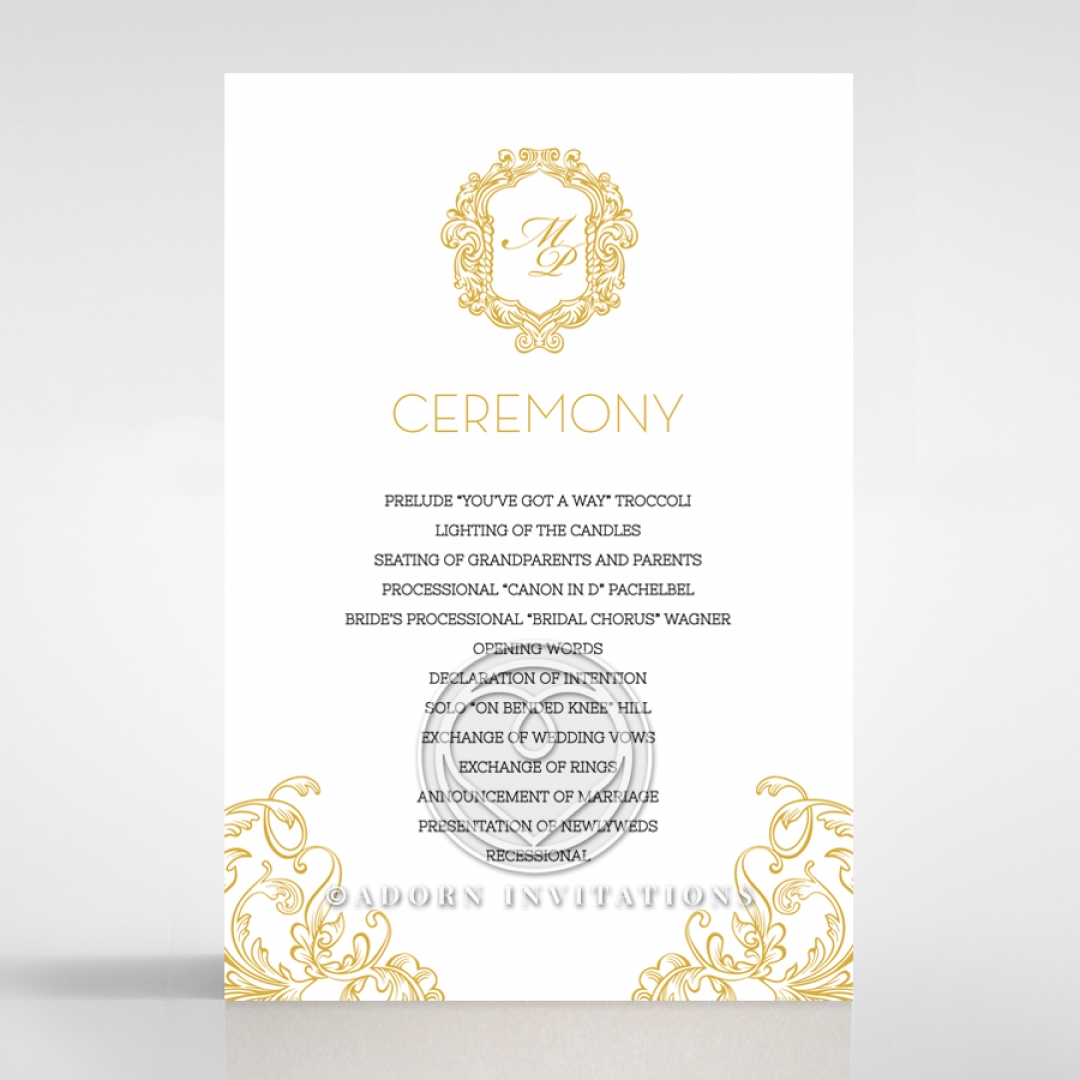 modern-crest-order-of-service-wedding-invite-card-design-DG116122-DG