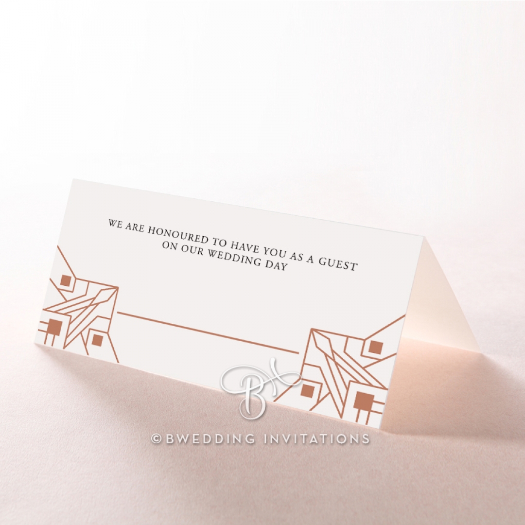 Gatsby Glamour place card stationery item