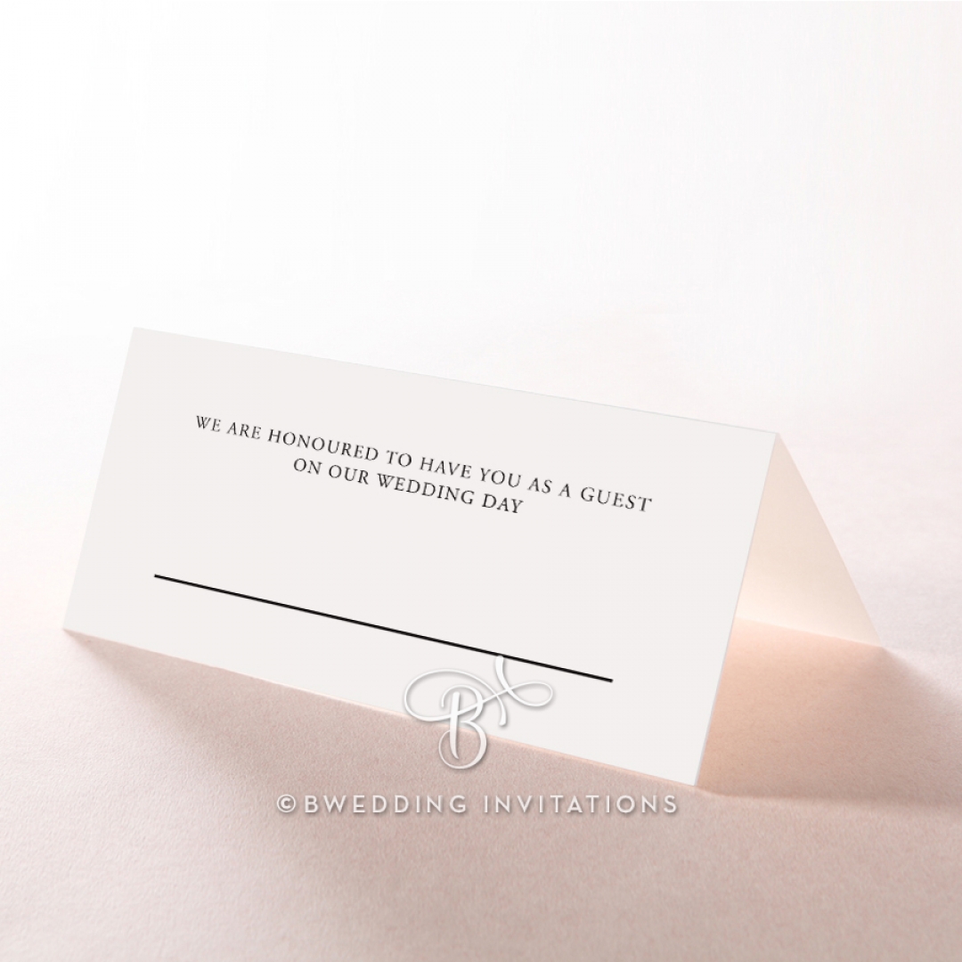 Timeless Romance place card