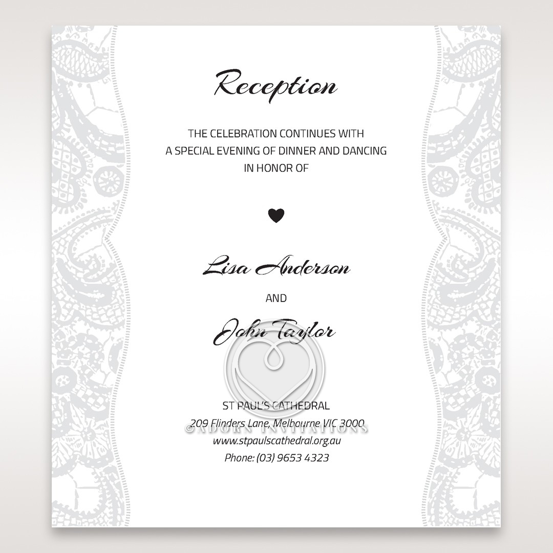 luxurious-embossing-with-white-bow-wedding-reception-invitation-card-DC13304