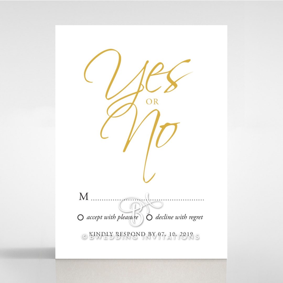 Diamond Drapery rsvp card design