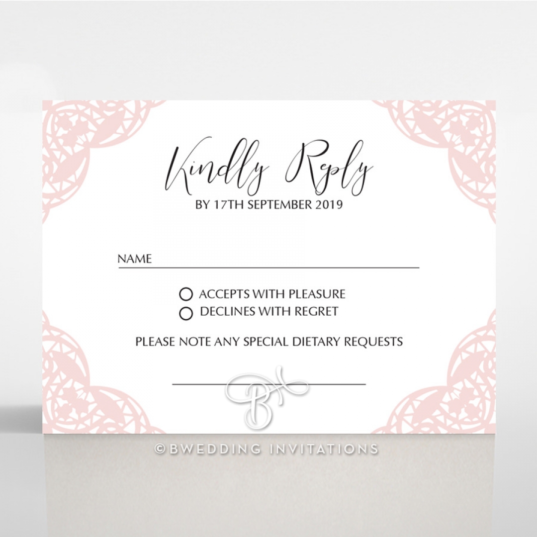 Rustic Elegance rsvp invite design