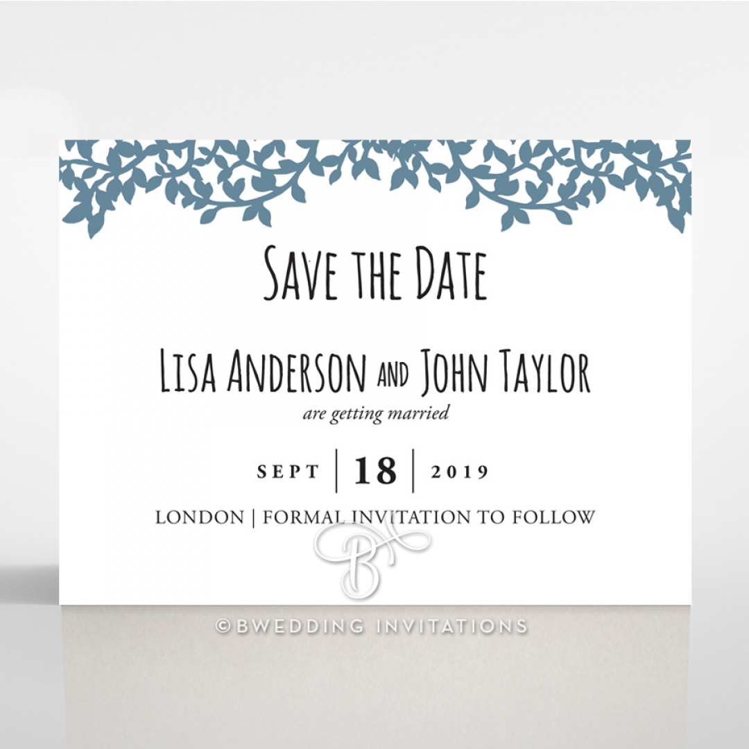 Forest Love save the date card design