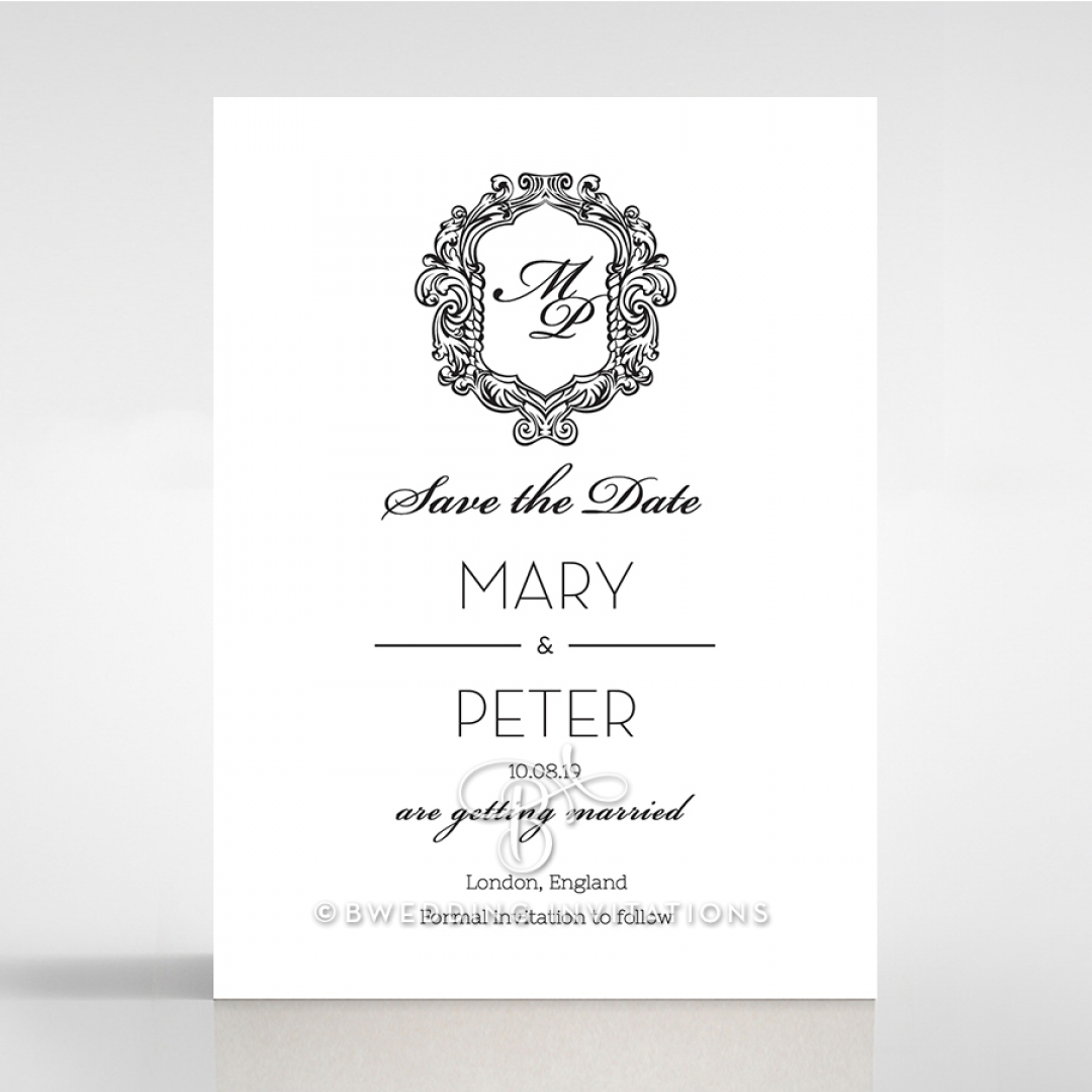 Paper Aristocrat save the date invitation stationery card item