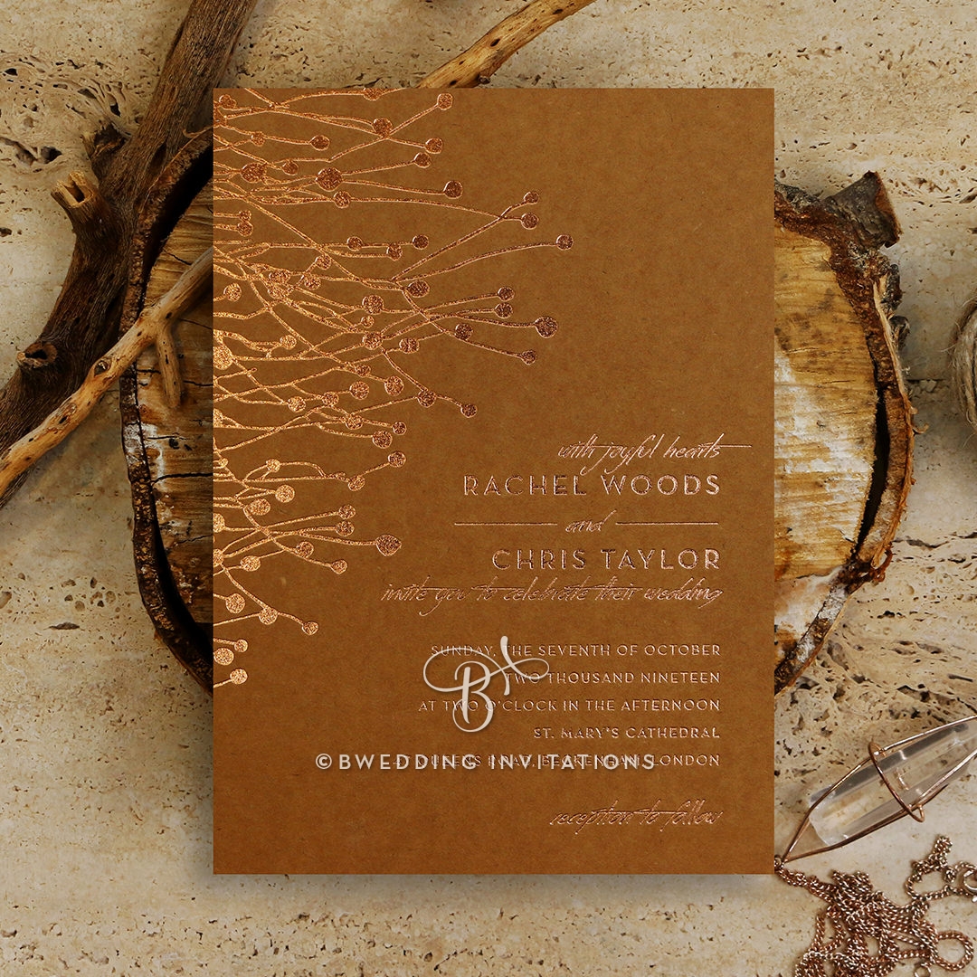 Flourishing Romance Stationery design