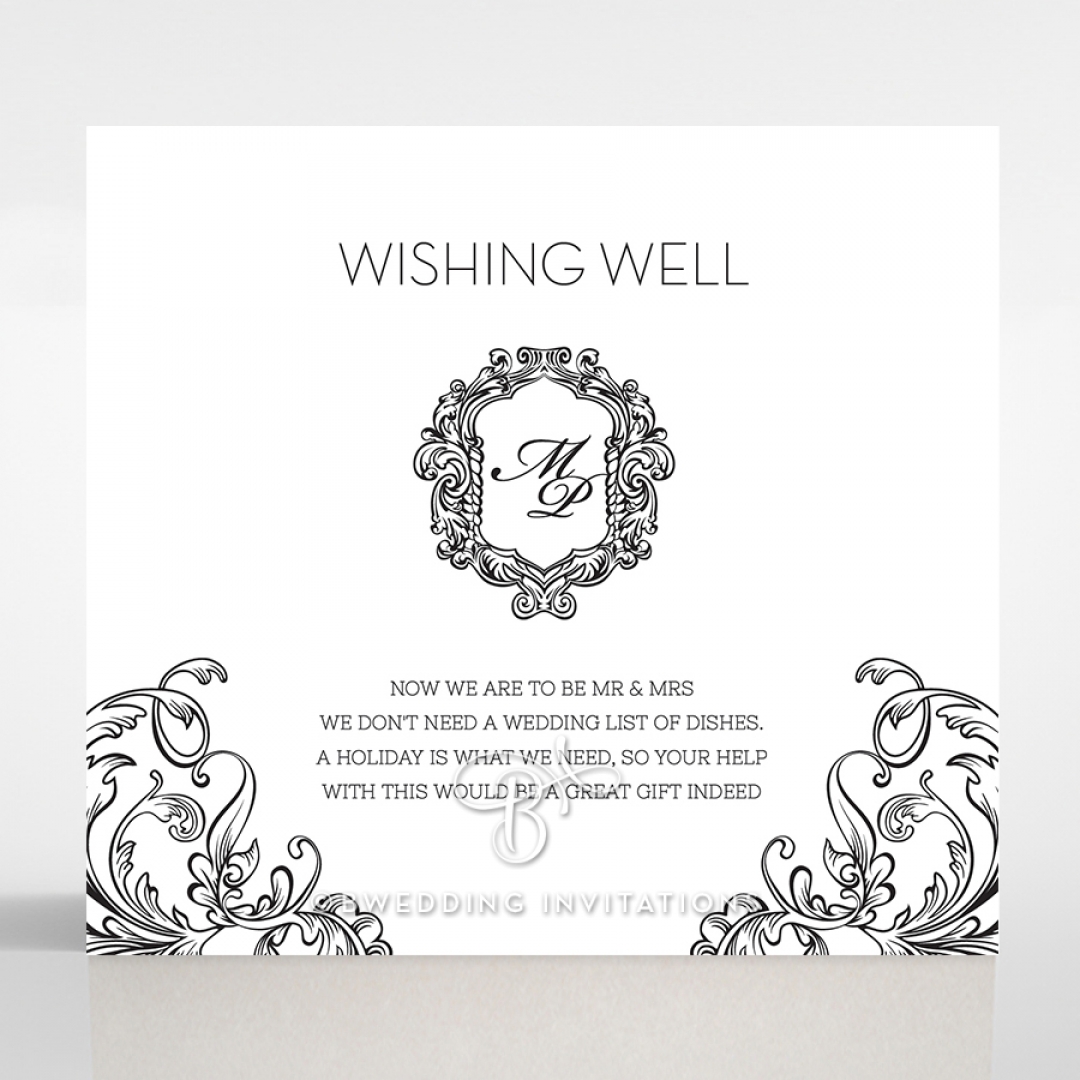 Paper Aristocrat wedding stationery gift registry enclosure invite card