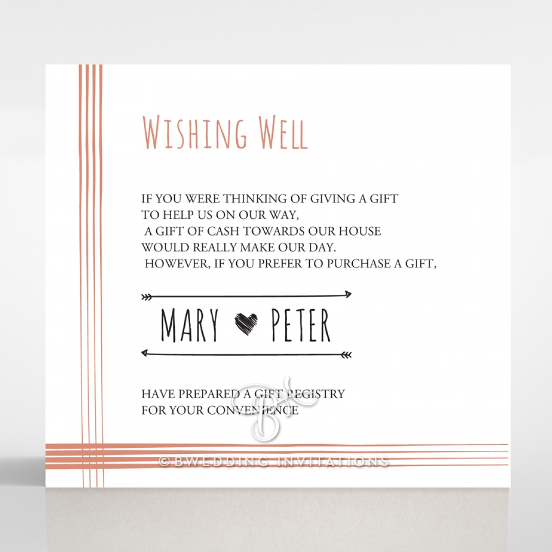 Swept Away wishing well card