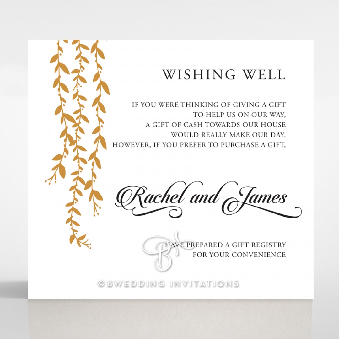 Unbroken Romance wishing well stationery