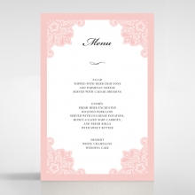 Floral Delight - Menu Cards - DM1520-WH-PK - 175822