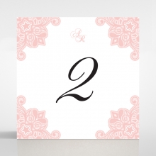 Floral Delight - Table Number Cards - DT1520-WH-PK - 175805