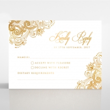 Imperial Glamour with Foil - RSVP Cards  - DV116022-NV-F - 143691