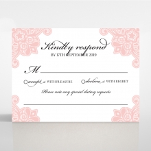 Floral Delight - RSVP Cards  - DV1520-WH-PK - 175843