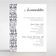 Enchanting Halo accommodation enclosure stationery card design