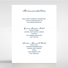 Eternal Simplicity accommodation enclosure invite card