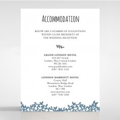 Forest Love accommodation invite card design