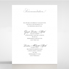 Fracture wedding stationery accommodation invite