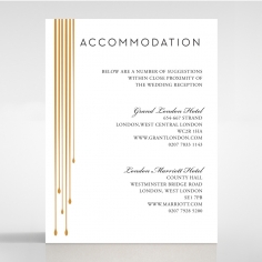 Luxe Intrigue accommodation enclosure card