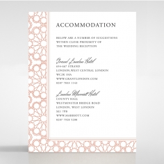 Marrakech accommodation wedding invite card