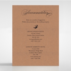 Precious Moments accommodation invite card