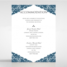 Royal Prestige accommodation invitation card design