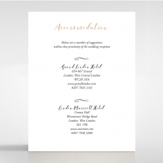 Written In The Stars accommodation wedding invite card