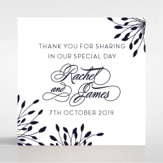 Bursting Bloom wedding stationery gift tag design