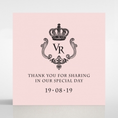 Ivory Victorian Gates wedding gift tag design