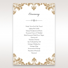 golden-antique-pocket-order-of-service-ceremony-stationery-card-DG11090