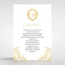 modern-crest-order-of-service-wedding-invite-card-design-DG116122-DG