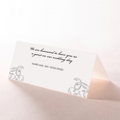 Aristocrat wedding venue table place card