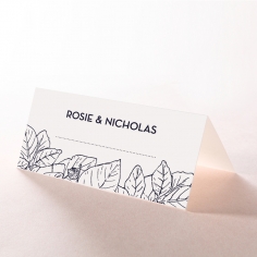 Botanical Canopy reception table place card stationery item