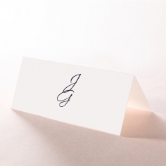 Diamond Drapery reception place card stationery