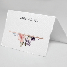 Enchanting Florals wedding reception table place card