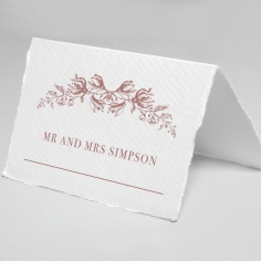 Fragrant Romance wedding table place card stationery item