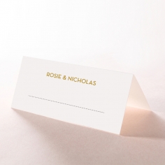 Gold Chic Charm Paper table place card