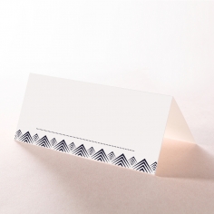 Gradient Glamour table place card stationery