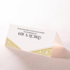 Jeweled Ikat table place card stationery item