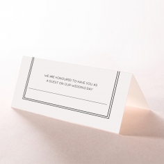 Luxe Paper Elegance wedding table place card