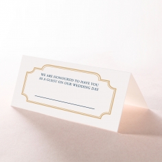 Noble Blue Gates wedding place card stationery item