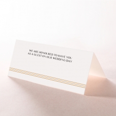 Ornate Luxury wedding venue table place card stationery