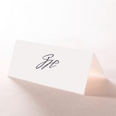 Sunburst reception place card design