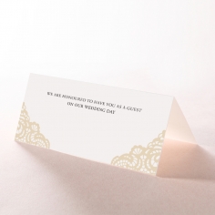 Vintage Prestige wedding venue table place card stationery