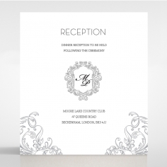 Aristocrat reception stationery card