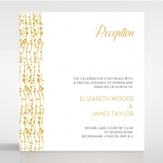 Enchanting Halo reception enclosure card