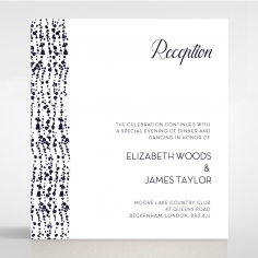 Enchanting Halo reception enclosure card design