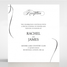 Paper Polished Affair reception enclosure stationery invite card design