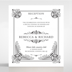 Regal Frame wedding stationery reception enclosure invite card